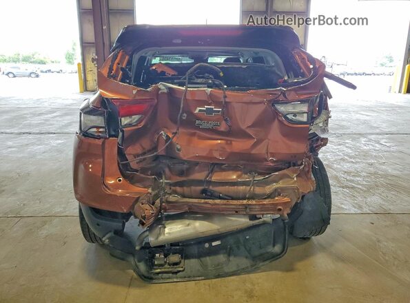 KL79MRSL1MB108609 2021 CHEVROLET TRAILBLAZER Оранжевый Вид сзади
