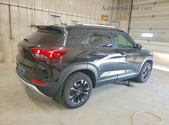 KL79MRSL1NB122267 2022 CHEVROLET TRAILBLAZER Black Tył prawy