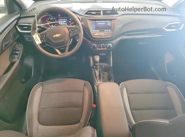 KL79MRSL1NB122267 2022 CHEVROLET TRAILBLAZER Black Widok deski rozdzielczej