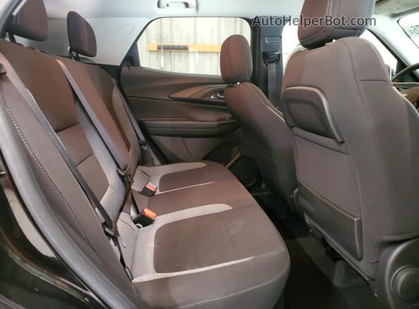 KL79MRSL1NB122267 2022 CHEVROLET TRAILBLAZER Black Widok wnętrza z tyłu