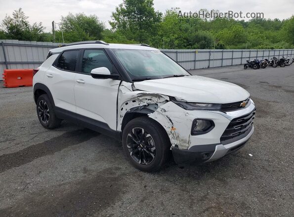 KL79MRSL1PB002939 2023 CHEVROLET TRAILBLAZER Белый Передняя правая четверть