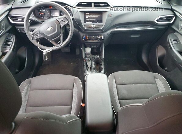 KL79MRSL1PB002939 2023 CHEVROLET TRAILBLAZER Белый Вид панели приборов