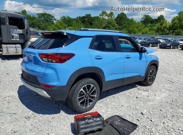 KL79MRSL1RB078244 2024 CHEVROLET TRAILBLAZER Blue Trasero derecho