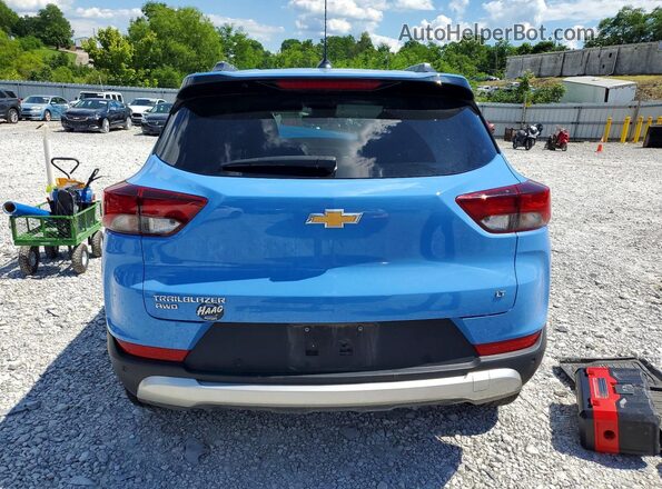 KL79MRSL1RB078244 2024 CHEVROLET TRAILBLAZER Blue Vista trasera