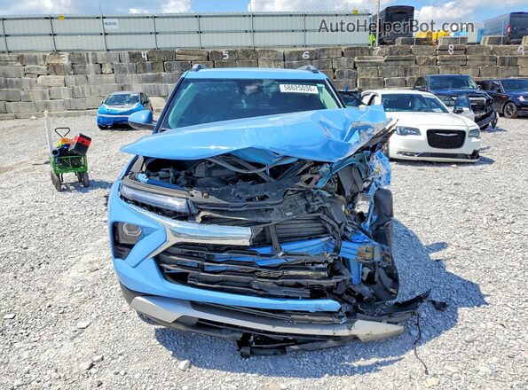 KL79MRSL1RB078244 2024 CHEVROLET TRAILBLAZER Blue Vista frontal