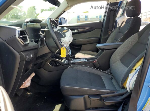 KL79MRSL1RB078244 2024 CHEVROLET TRAILBLAZER Blue Vista interior delantera