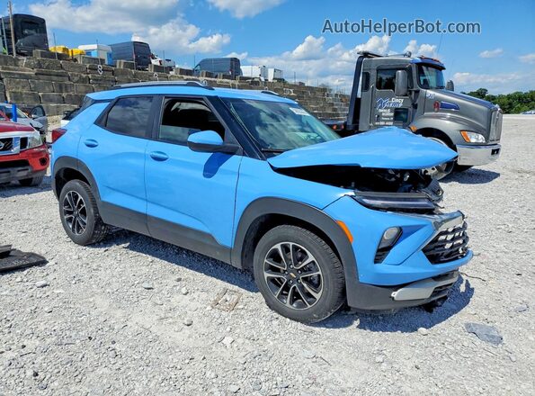 KL79MRSL1RB078244 2024 CHEVROLET TRAILBLAZER Blue Delantero derecho