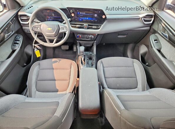 KL79MRSL1SB063605 2025 CHEVROLET TRAILBLAZER Black წინა პანელის ხედი