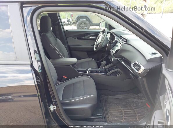 KL79MRSL2MB100552 2021 CHEVROLET TRAILBLAZER Черный Вид салона спереди