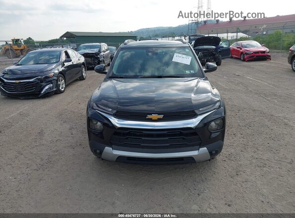 KL79MRSL2MB100552 2021 CHEVROLET TRAILBLAZER Черный Вид задней части салона