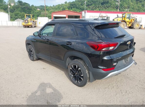 KL79MRSL2MB100552 2021 CHEVROLET TRAILBLAZER Черный Задняя левая четверть