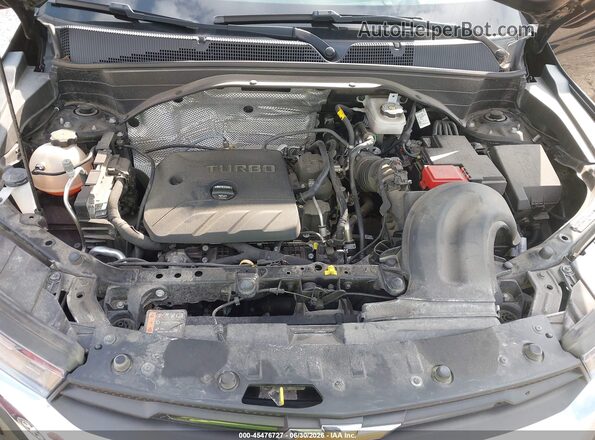 KL79MRSL2MB100552 2021 CHEVROLET TRAILBLAZER Черный Вид сзади