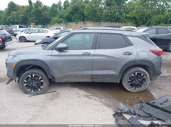 KL79MRSL2NB040046 2022 CHEVROLET TRAILBLAZER Gray Rear interior view