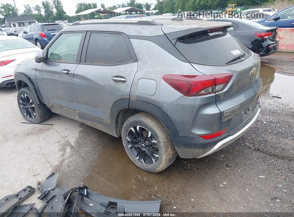 KL79MRSL2NB040046 2022 CHEVROLET TRAILBLAZER Gray Rear left