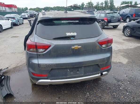 KL79MRSL2NB040046 2022 CHEVROLET TRAILBLAZER Gray 