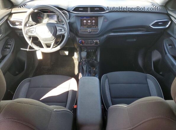 KL79MRSL2PB091470 2023 CHEVROLET TRAILBLAZER White Widok deski rozdzielczej