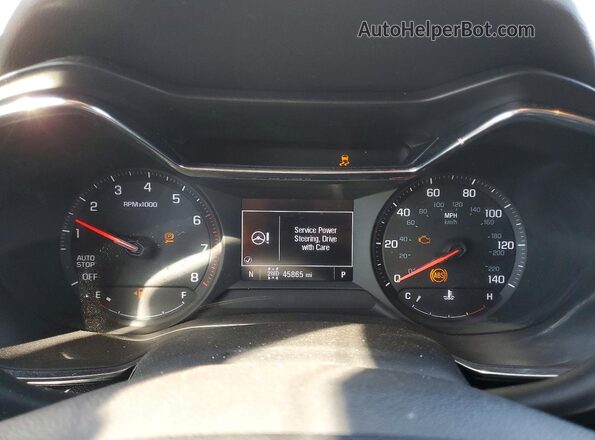 KL79MRSL2PB091470 2023 CHEVROLET TRAILBLAZER White Widok zestawu wskaźników