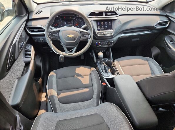 KL79MRSL2PB203765 2023 CHEVROLET TRAILBLAZER Black Vista del salpicadero