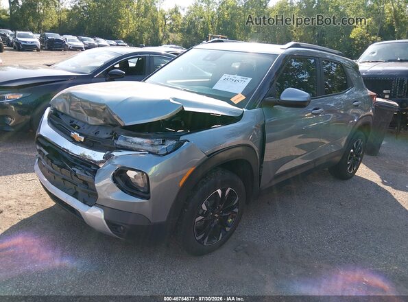 KL79MRSL2PB206696 2023 CHEVROLET TRAILBLAZER Silver Vista tres cuartos delantera izquierda