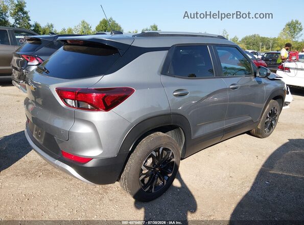 KL79MRSL2PB206696 2023 CHEVROLET TRAILBLAZER Silver Trasero derecho