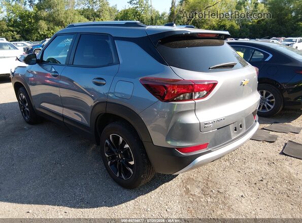 KL79MRSL2PB206696 2023 CHEVROLET TRAILBLAZER Silver Trasero izquierdo