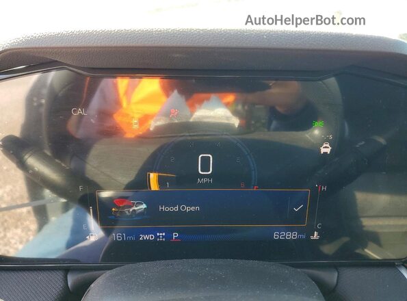 KL79MRSL2SB075617 2025 CHEVROLET TRAILBLAZER Gray ხელსაწყოთა პანელის ხედი