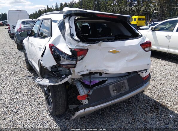 KL79MRSL3NB120410 2022 CHEVROLET TRAILBLAZER White Widok z przodu