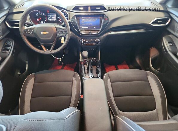 KL79MRSL3PB193764 2023 CHEVROLET TRAILBLAZER White წინა პანელის ხედი
