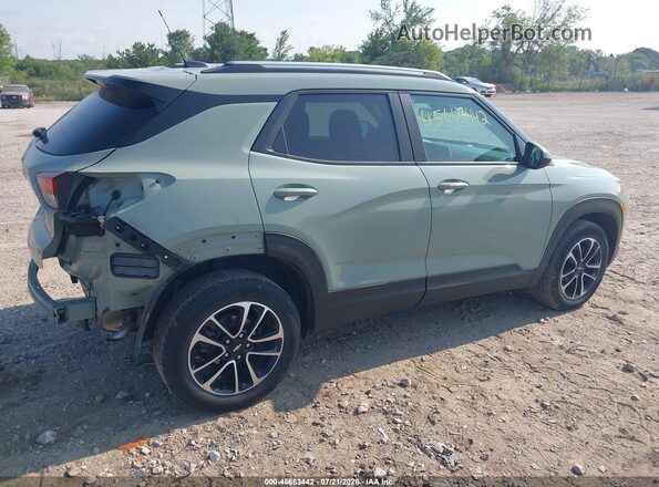 KL79MRSL3SB040472 2025 CHEVROLET TRAILBLAZER Green Trasero derecho