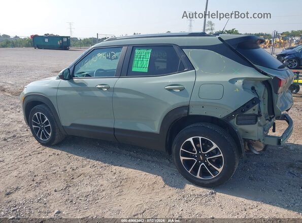 KL79MRSL3SB040472 2025 CHEVROLET TRAILBLAZER Green Trasero izquierdo