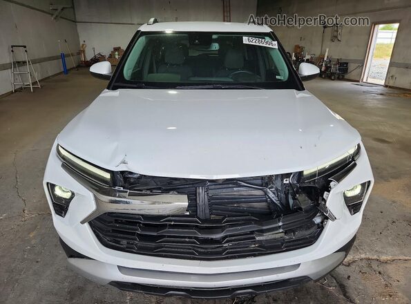 KL79MRSL3SB059703 2025 CHEVROLET TRAILBLAZER White Widok z przodu