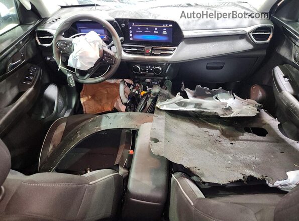 KL79MRSL3SB125957 2025 CHEVROLET TRAILBLAZER White Widok deski rozdzielczej