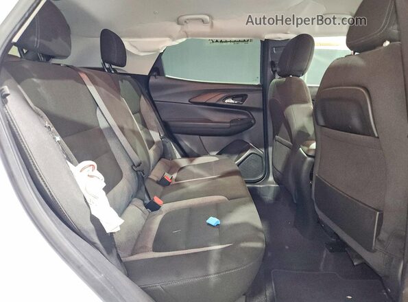 KL79MRSL3SB125957 2025 CHEVROLET TRAILBLAZER White Widok wnętrza z tyłu