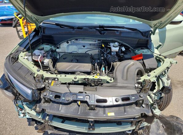 KL79MRSL3TB182029 2026 CHEVROLET TRAILBLAZER Green Widok komory silnika