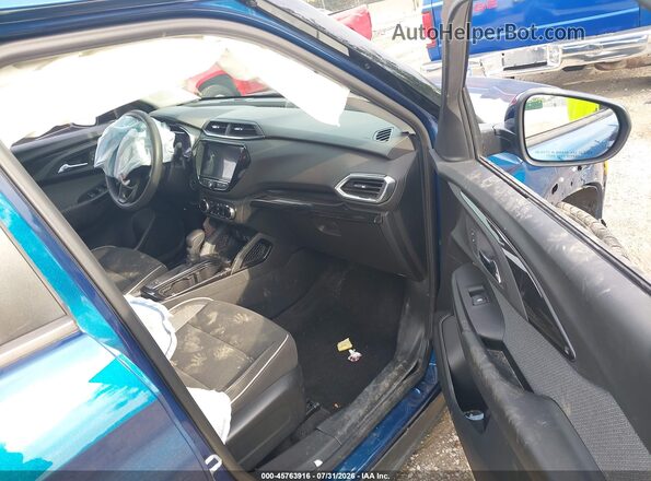 KL79MRSL4MB020668 2021 CHEVROLET TRAILBLAZER Синий Вид салона спереди