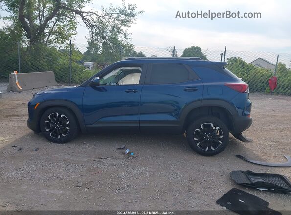 KL79MRSL4MB020668 2021 CHEVROLET TRAILBLAZER Синий Панорамный вид салона 360°