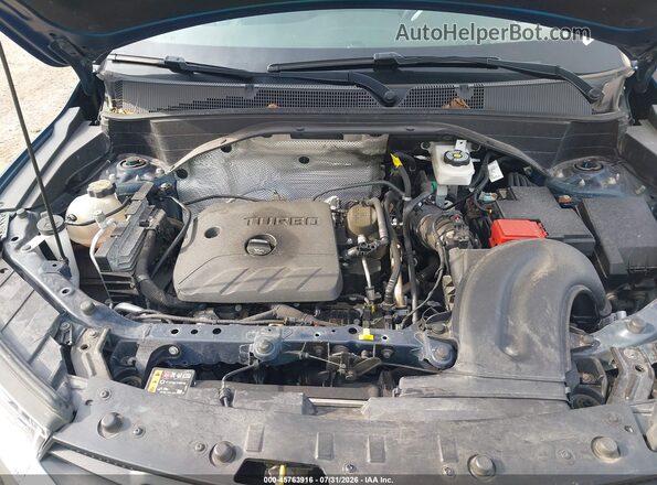 KL79MRSL4MB020668 2021 CHEVROLET TRAILBLAZER Синий Вид сзади