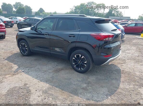 KL79MRSL4NB030179 2022 CHEVROLET TRAILBLAZER Black Հետևի ձախ