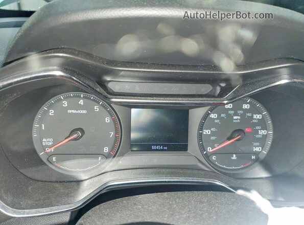 KL79MRSL5NB025878 2022 CHEVROLET TRAILBLAZER Белый Вид щитка приборов