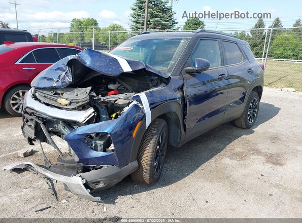 KL79MRSL5PB120640 2023 CHEVROLET TRAILBLAZER Blue Передня ліва чверть