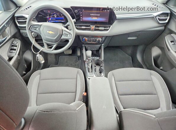 KL79MRSL5RB081020 2024 CHEVROLET TRAILBLAZER Blue Dashboard view