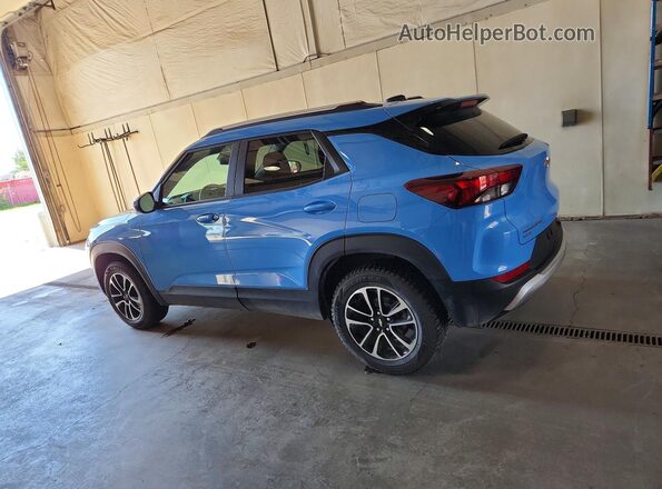 KL79MRSL5RB081020 2024 CHEVROLET TRAILBLAZER Blue Rear left