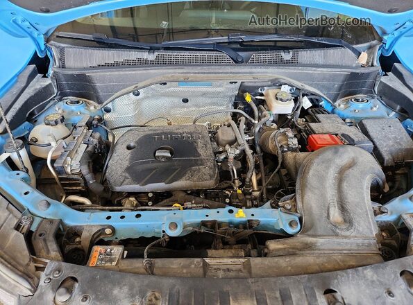 KL79MRSL5RB081020 2024 CHEVROLET TRAILBLAZER Blue Engine compartment view