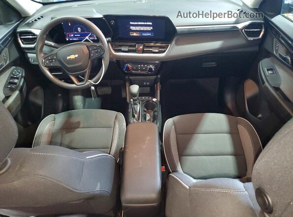 KL79MRSL5RB215489 2024 CHEVROLET TRAILBLAZER Gray Вид панелі приладів