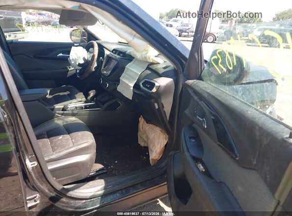KL79MRSL6MB008859 2021 CHEVROLET TRAILBLAZER Black Вид салону спереду