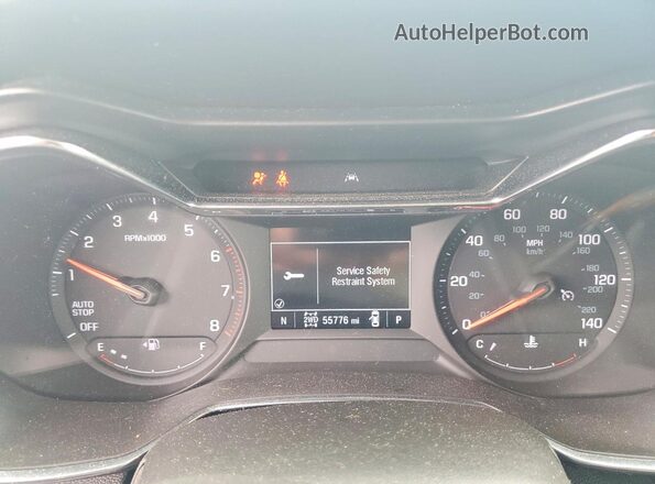 KL79MRSL6PB031546 2023 CHEVROLET TRAILBLAZER Black Vista del cuadro de instrumentos