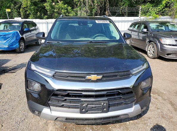 KL79MRSL6PB035323 2023 CHEVROLET TRAILBLAZER Black Widok z przodu