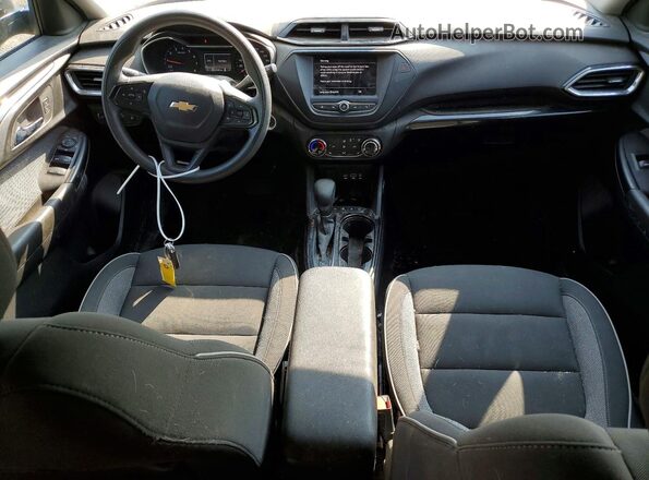 KL79MRSL6PB035323 2023 CHEVROLET TRAILBLAZER Black Widok deski rozdzielczej