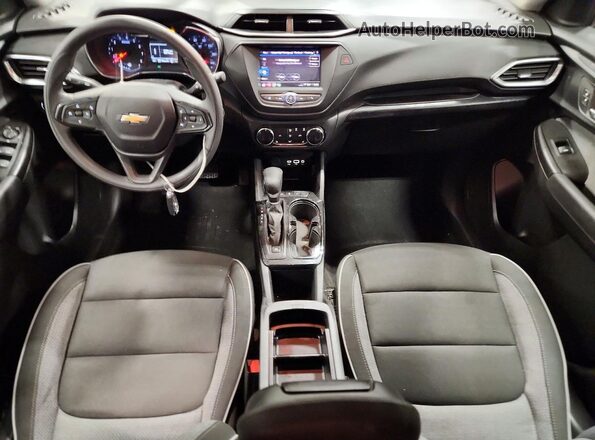 KL79MRSL6PB079242 2023 CHEVROLET TRAILBLAZER White Widok deski rozdzielczej