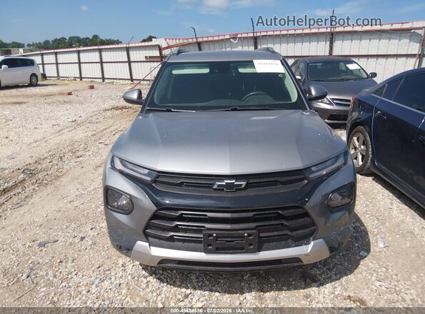 KL79MRSL6PB153484 2023 CHEVROLET TRAILBLAZER Gray Instrument cluster view
